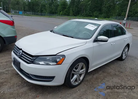 2014 Volkswagen Passat 1.8T Se из США, поврежденный, VIN 1VWBT7A35EC043348